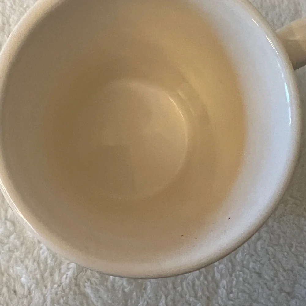 Pier 1 Imports Verona Fruit Motif 16oz Mug Pears and Figs